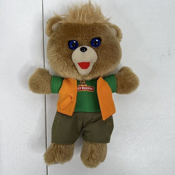 Teddy Ruxpin Adventure Singing Talking Bear 12" Plush Wicked Cool Toys 1985-2018 - Picture 2 of 12